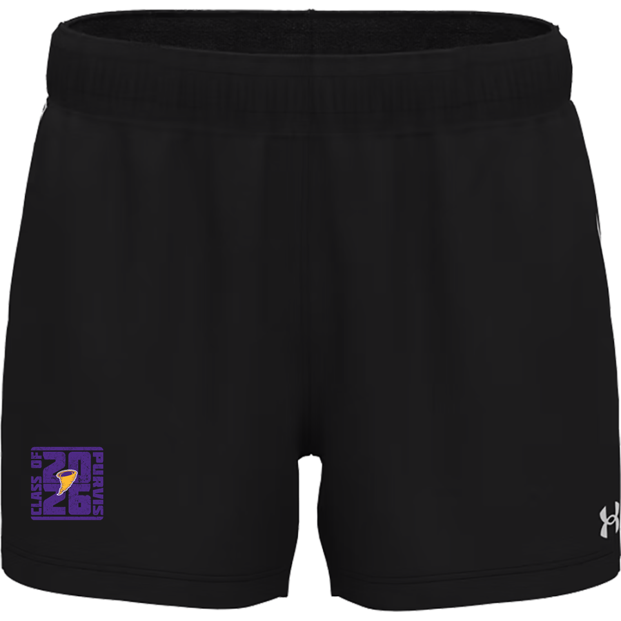PURVIS HIGH SCHOOL TORNADOES <span class="pdp-name-mascot">PURVIS TORNADOES</span> UA Women's Team Tech 3" Short
