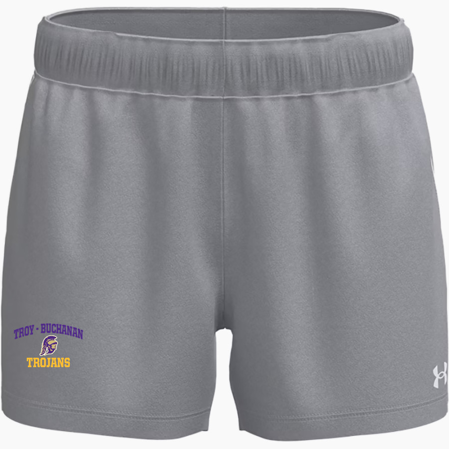TROY-BUCHANAN HIGH SCHOOL TROJANS <span class="pdp-name-mascot">TROY - BUCHANAN TROJANS</span> UA Women's Team Tech 3" Short