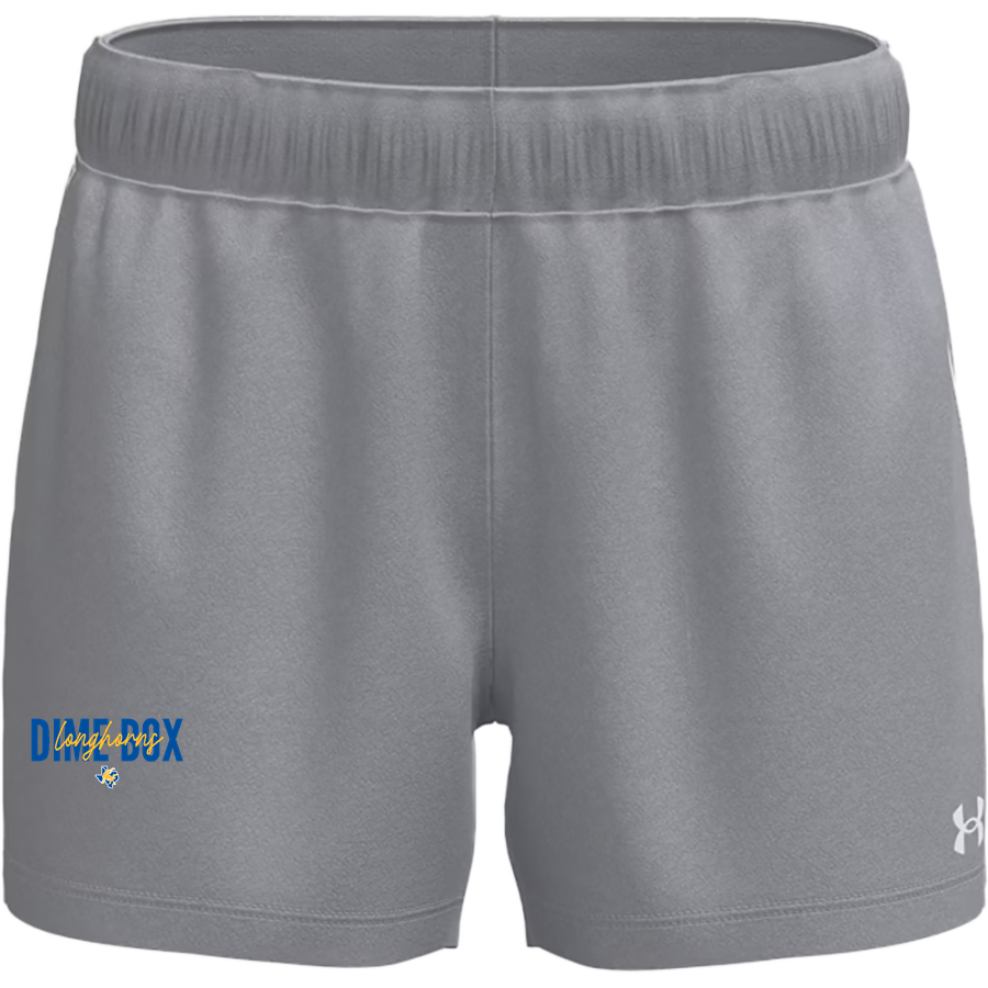 DIME BOX HIGH SCHOOL LONGHORNS <span class="pdp-name-mascot">DIME BOX LONGHORNS</span> UA Women's Team Tech 3" Short