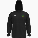 Unquowa Gators <span class="pdp-name-mascot">Unquowa School Gators</span> UA Men's Rival Stretch Woven Full-Zip Jacket Front Thumbnail