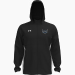 Irvington Community Schools Online Store <span class="pdp-name-mascot">Irvington Community Schools Ravens</span> UA Men's Rival Stretch Woven Full-Zip Jacket Front Thumbnail