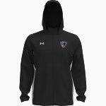 SEEGER HIGH SCHOOL PATRIOTS <span class="pdp-name-mascot">SEEGER PATRIOTS</span> UA Men's Rival Stretch Woven Full-Zip Jacket Front Thumbnail