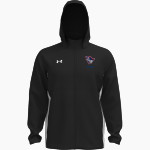 Clarkson-Leigh Patriots UA Men's Rival Stretch Woven Full-Zip Jacket Front Thumbnail