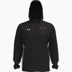 Verona Lacrosse Verona Lacrosse <span class="pdp-name-mascot">Verona Lacrosse</span> UA Men's Rival Stretch Woven Full-Zip Jacket Front Thumbnail