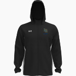 LAKE QUINAULT HIGH SCHOOL ELKS <span class="pdp-name-mascot">LAKE QUINAULT ELKS</span> UA Men's Rival Stretch Woven Full-Zip Jacket Front Thumbnail