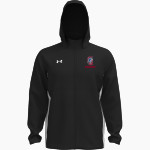 SOUTHWESTERN HIGH SCHOOL SPARTANS UA Men's Rival Stretch Woven Full-Zip Jacket Front Thumbnail