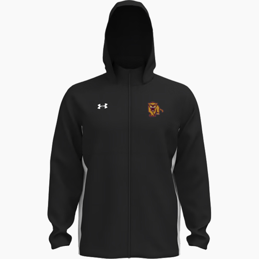 University of Minnesota Morris Cougars <span class="pdp-name-mascot">University of Minnesota Morris Cougars</span> UA Men's Rival Stretch Woven Full-Zip Jacket