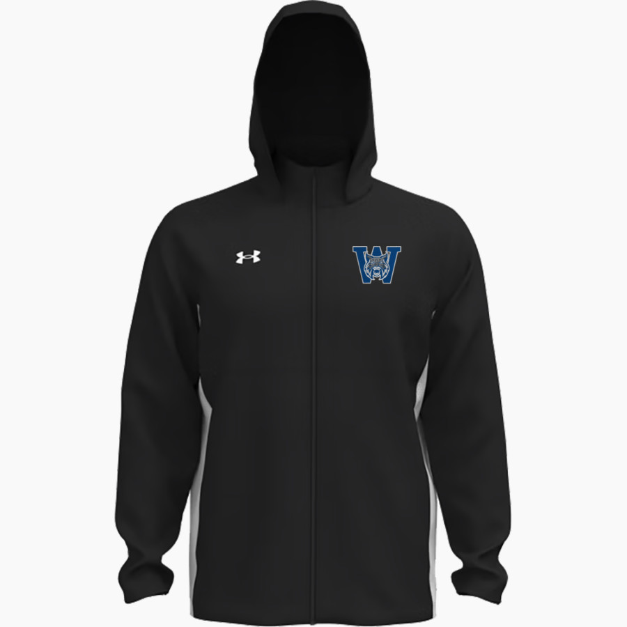 WELCH HIGH SCHOOL WILDCATS <span class="pdp-name-mascot">WELCH WILDCATS</span> UA Men's Rival Stretch Woven Full-Zip Jacket