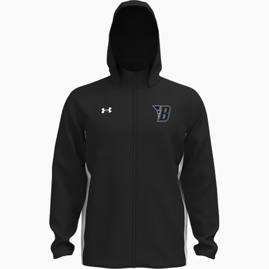 BELLEVILLE HIGH SCHOOL WILDCATS <span class="pdp-name-mascot">BELLEVILLE WILDCATS</span> UA Men's Rival Stretch Woven Full-Zip Jacket