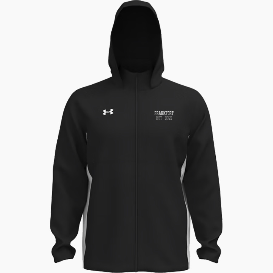 Frankfort Hot Dogs <span class="pdp-name-mascot">Frankfort Hot Dogs</span> UA Men's Rival Stretch Woven Full-Zip Jacket
