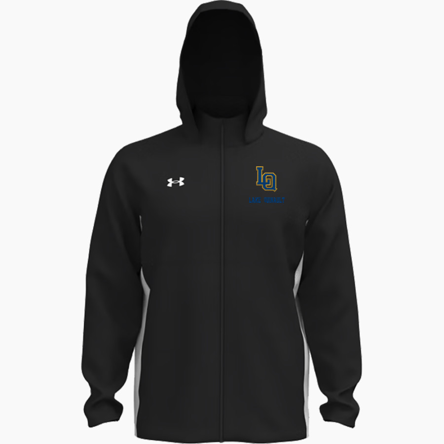 LAKE QUINAULT HIGH SCHOOL ELKS <span class="pdp-name-mascot">LAKE QUINAULT ELKS</span> UA Men's Rival Stretch Woven Full-Zip Jacket