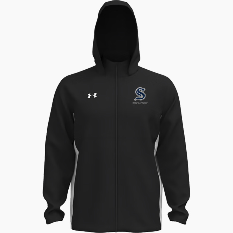 SPRINGFIELD TOWNSHIP HIGH SCHOOL SPARTANS <span class="pdp-name-mascot">SPRINGFIELD TOWNSHIP SPARTANS</span> UA Men's Rival Stretch Woven Full-Zip Jacket