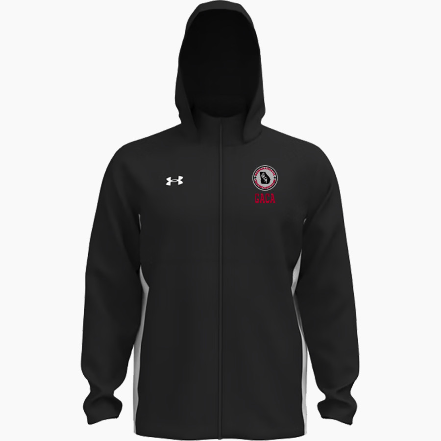 Georgia Athletic Coaches Association <span class="pdp-name-mascot">Georgia Athletic Coaches Association</span> UA Men's Rival Stretch Woven Full-Zip Jacket