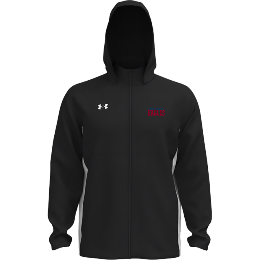 BRAZOS CHRISTIAN SCHOOL EAGLES <span class="pdp-name-mascot">BRAZOS EAGLES</span> UA Men's Rival Stretch Woven Full-Zip Jacket