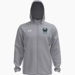 Highland Hawks <span class="pdp-name-mascot">Highland Hawks</span> UA Men's Rival Stretch Woven Full-Zip Jacket Front Thumbnail