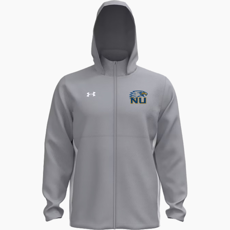 Northwest University Eagles Online Store UA Men's Rival Stretch Woven Full-Zip Jacket