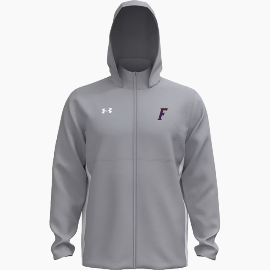 FARMERSVILLE HIGH SCHOOL FIGHTIN' FARMERS <span class="pdp-name-mascot">FARMERSVILLE FIGHTIN' FARMERS</span> UA Men's Rival Stretch Woven Full-Zip Jacket