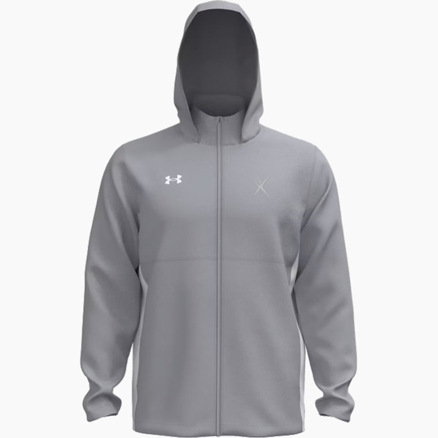 Xceed Preparatory Xceed Preparatory <span class="pdp-name-mascot">Xceed Preparatory Academy</span> UA Men's Rival Stretch Woven Full-Zip Jacket