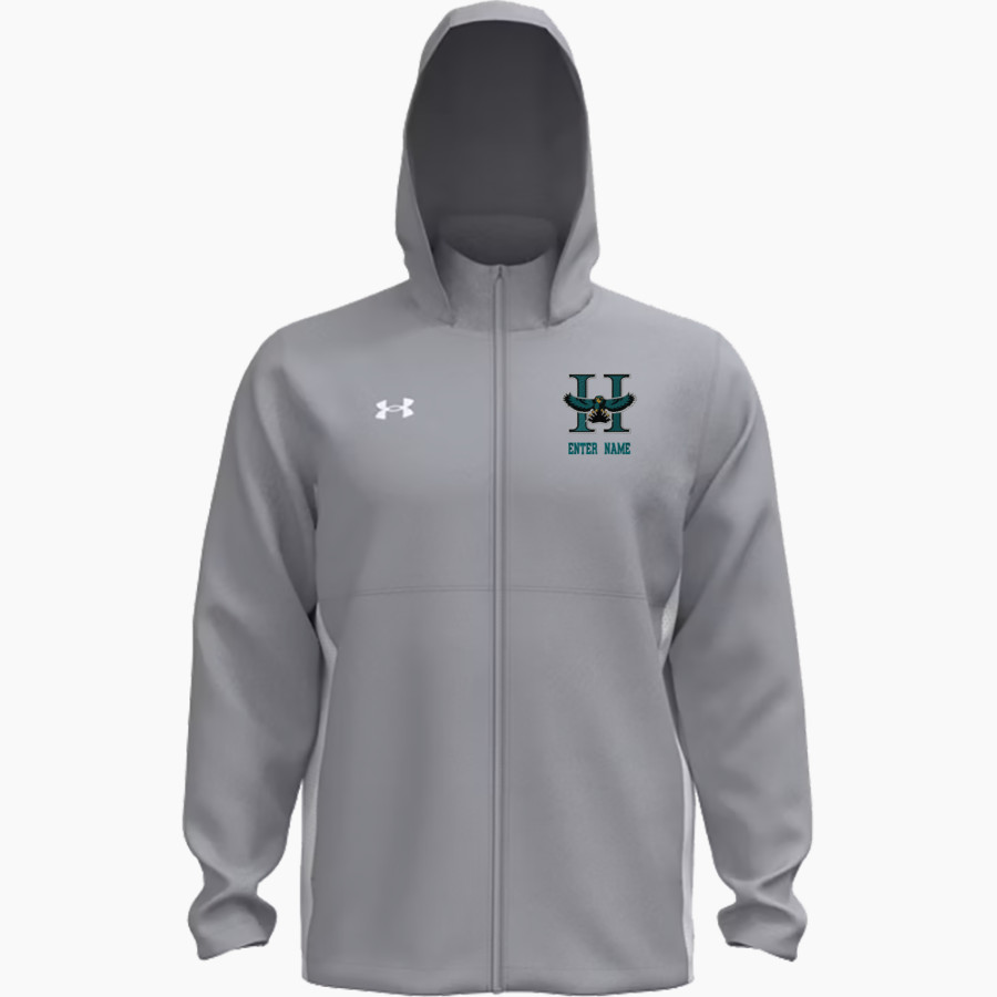 Highland Hawks <span class="pdp-name-mascot">Highland Hawks</span> UA Men's Rival Stretch Woven Full-Zip Jacket