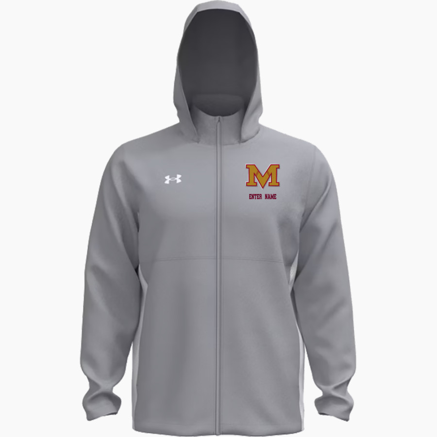 MOUNTAIN VIEW HIGH SCHOOL BRUINS UA Men's Rival Stretch Woven Full-Zip Jacket
