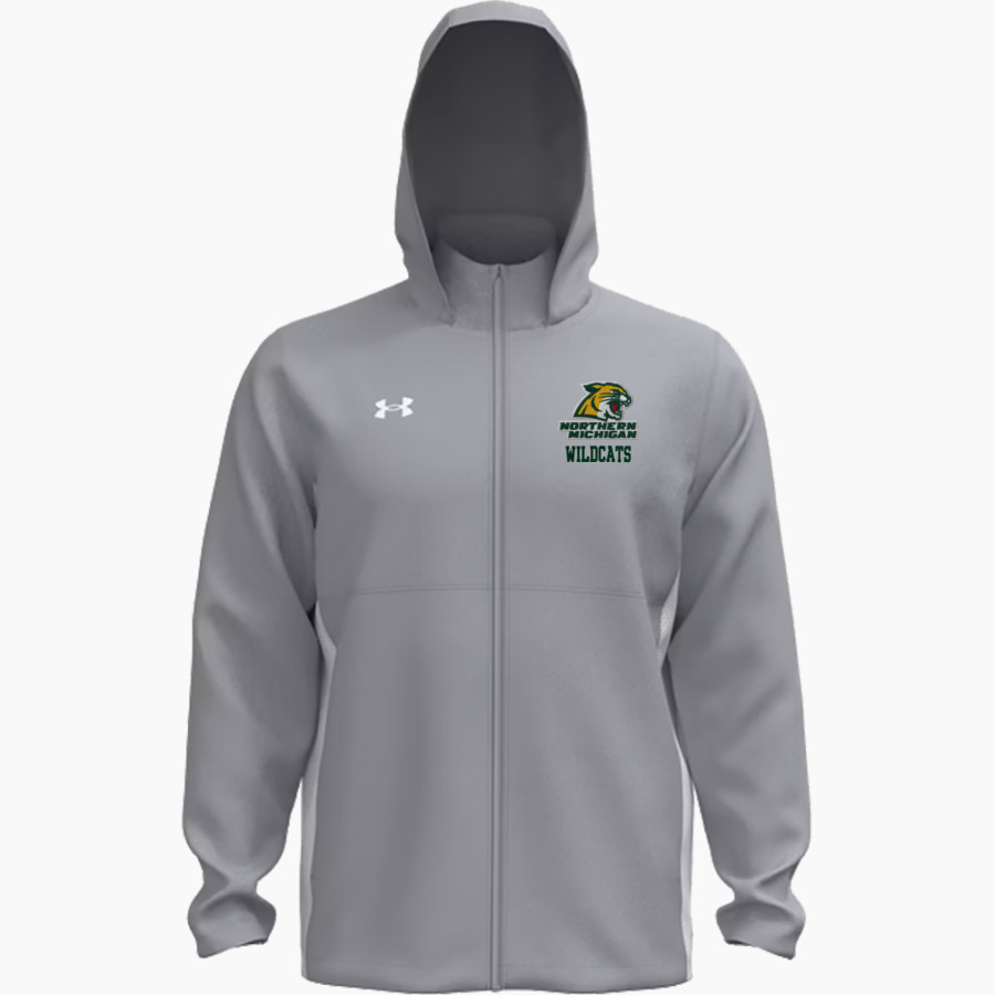 Northern Michigan Wildcats <span class="pdp-name-mascot">Northern Michigan Wildcats</span> UA Men's Rival Stretch Woven Full-Zip Jacket