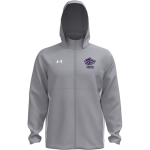 RIVERTON HIGH SCHOOL SILVERWOLVES <span class="pdp-name-mascot">RIVERTON SILVERWOLVES</span> UA Men's Rival Stretch Woven Full-Zip Jacket Front Thumbnail