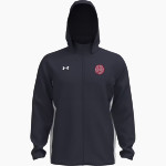 Red Hook Faculty Association RHFA UA Men's Rival Stretch Woven Full-Zip Jacket Front Thumbnail