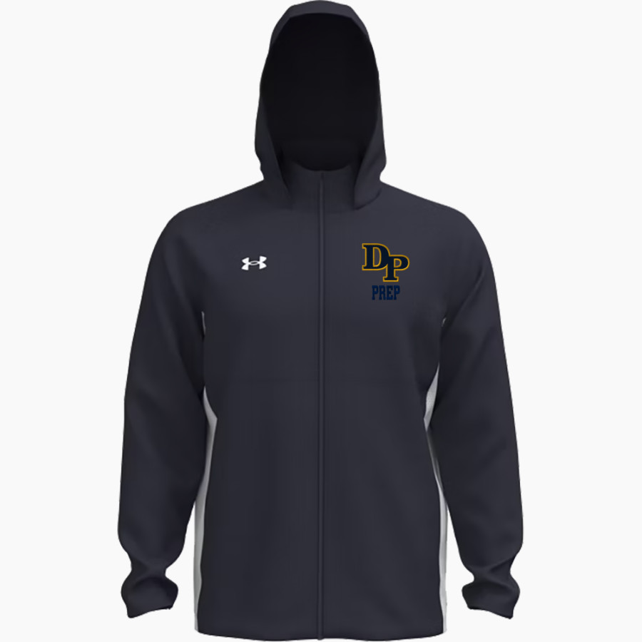 Devon Prep <span class="pdp-name-mascot">Devon Tide</span> UA Men's Rival Stretch Woven Full-Zip Jacket