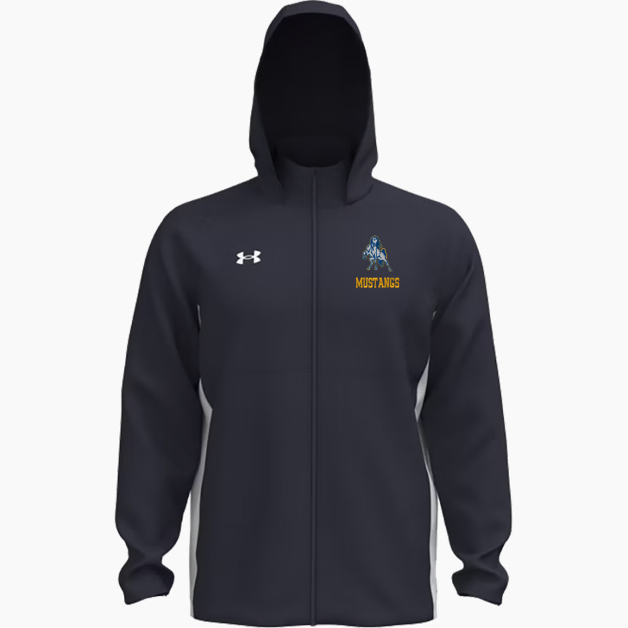 Greasewood Springs Community School Mustangs <span class="pdp-name-mascot">Greasewood Spring Community School Mustangs</span> UA Men's Rival Stretch Woven Full-Zip Jacket
