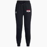 Pulaski Red Raiders <span class="pdp-name-mascot">Pulaski Red Reaiders</span> UA Women's Icon Fleece Jogger Front Thumbnail