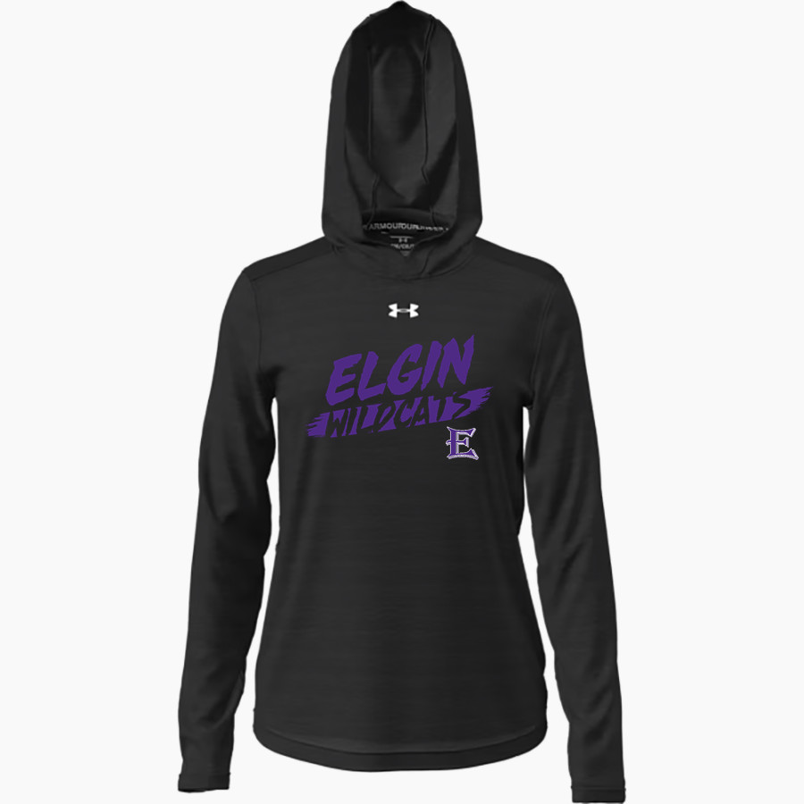 ELGIN HIGH SCHOOL WILDCATS <span class="pdp-name-mascot">ELGIN WILDCATS</span> UA Women's Team Tech Vent Hoodie