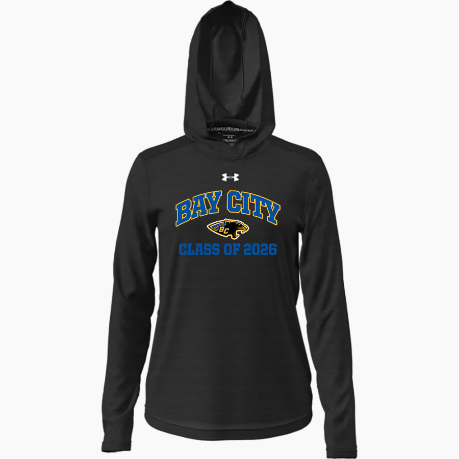<span class="pdp-name-mascot">Bay City Blackcats</span> UA Women's Team Tech Vent Hoodie