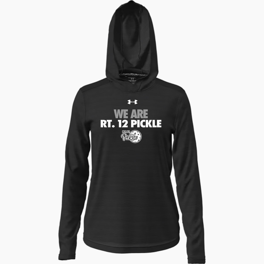Rt. 12 Pickle Rt. 12 Pickle <span class="pdp-name-mascot">Rt. 12 Pickle</span> UA Women's Team Tech Vent Hoodie