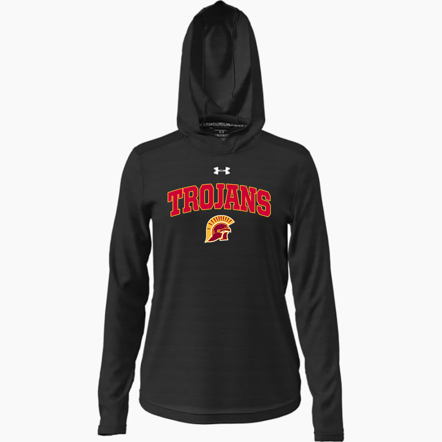 HILLCREST HIGH SCHOOL TROJANS <span class="pdp-name-mascot">Hillcrest High School TROJANS</span> UA Women's Team Tech Vent Hoodie