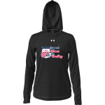 National Wrestling Coaches Association <span class="pdp-name-mascot">NWCA</span> UA Women's Team Tech Vent Hoodie Front Thumbnail