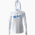 BRUNSWICK ATHLETIC FOUNDATION GO BIG BLUE <span class="pdp-name-mascot">BRUNSWICK BLUE DEVILS</span> UA Women's Team Tech Vent Hoodie Front Thumbnail