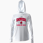 DOVER HIGH SCHOOL LONGHORNS UA Women's Team Tech Vent Hoodie Front Thumbnail