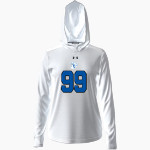 HAMILTON HIGH SCHOOL MARINES UA Women's Team Tech Vent Hoodie Front Thumbnail