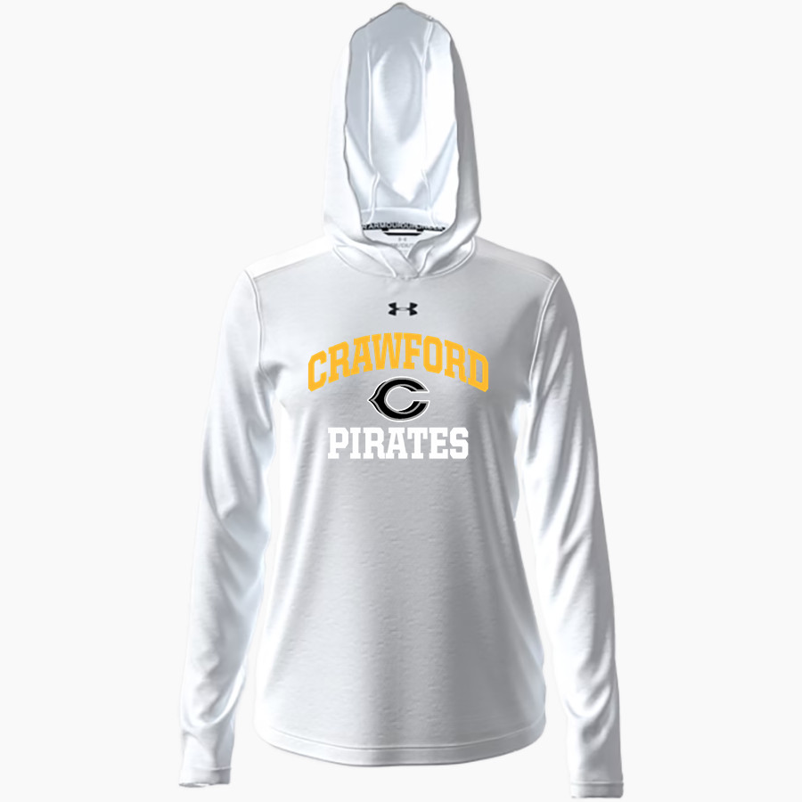 CRAWFORD HIGH SCHOOL PIRATES <span class="pdp-name-mascot">CRAWFORD PIRATES</span> UA Women's Team Tech Vent Hoodie