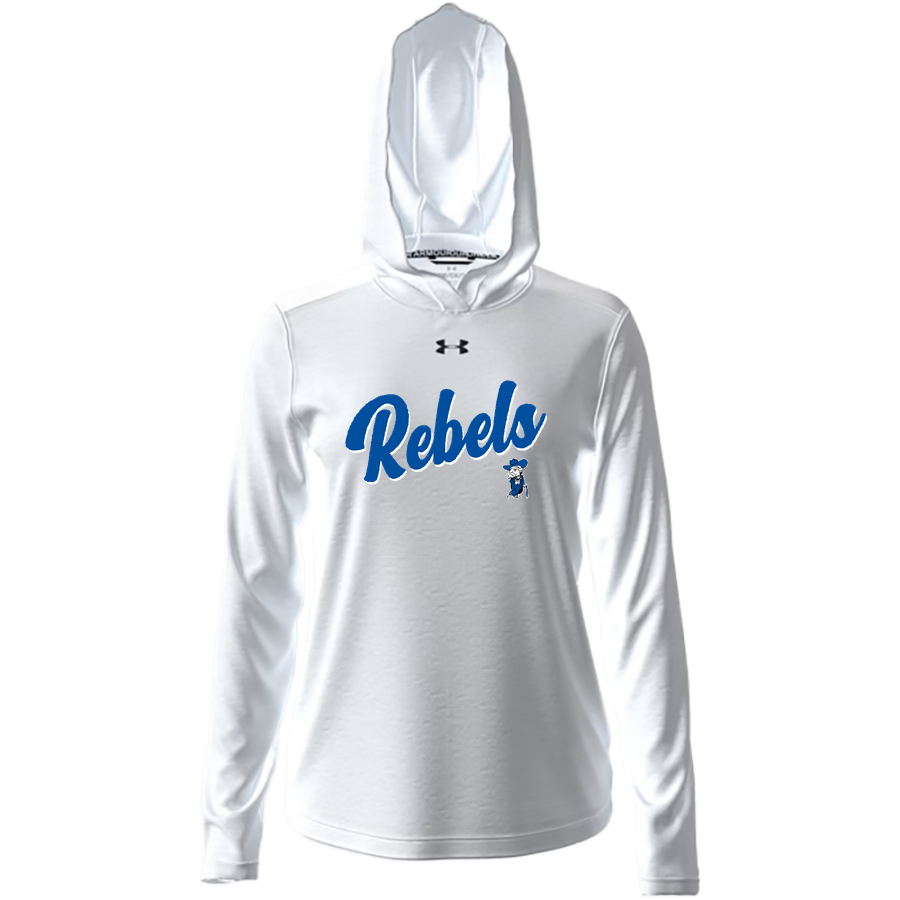 REHOBETH HIGH SCHOOL REBELS <span class="pdp-name-mascot">REHOBETH REBELS</span> UA Women's Team Tech Vent Hoodie