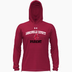 Jamesville DeWitt Red Rams UA Men's Team Tech Vent Hoodie Front Thumbnail