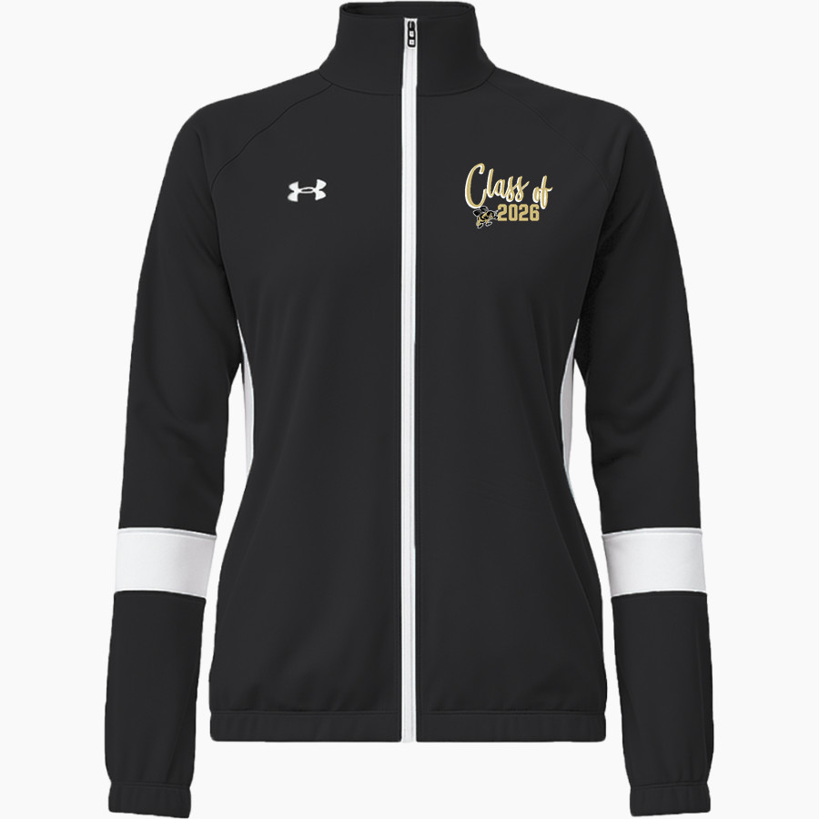 PERRYSBURG HIGH SCHOOL YELLOW JACKETS <span class="pdp-name-mascot">PERRYSBURG YELLOW JACKETS</span> UA Women's Team Knit Full-Zip