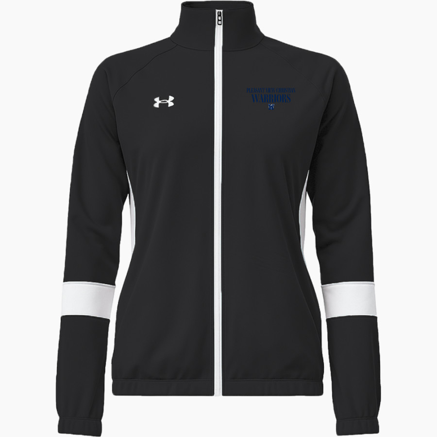 Pleasant View Christian Warriors <span class="pdp-name-mascot">Pleasant View Warriors</span> UA Women's Team Knit Full-Zip