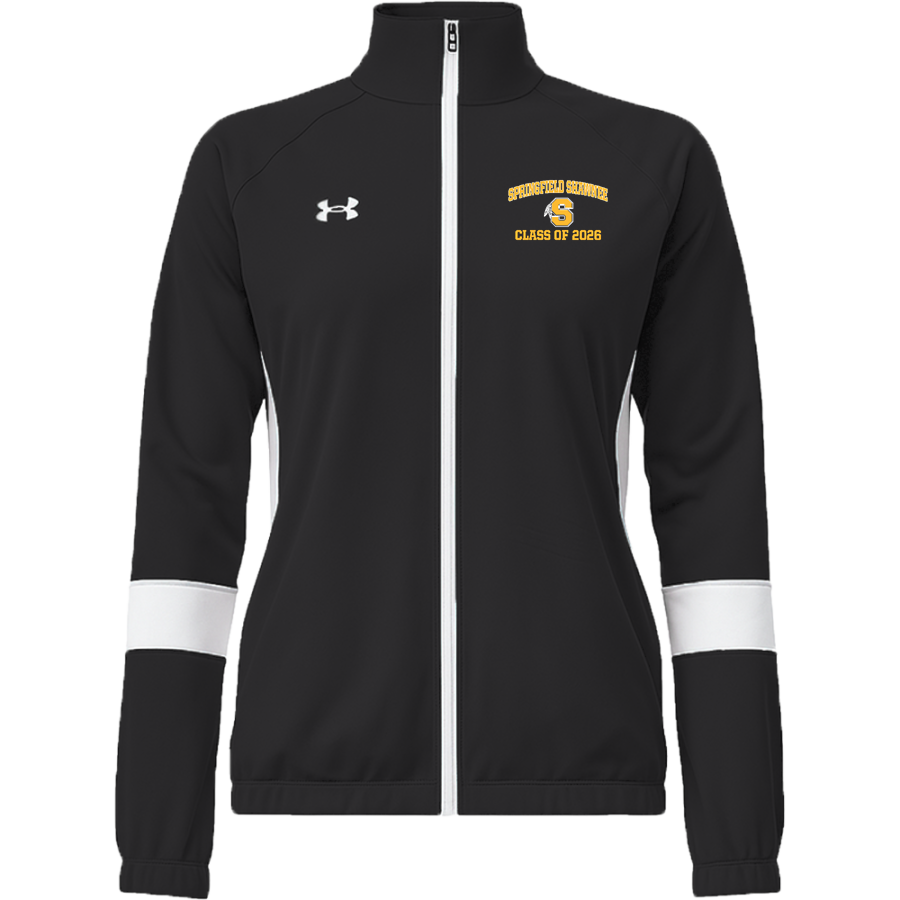SPRINGFIELD SHAWNEE HIGH SCHOOL BRAVES <span class="pdp-name-mascot">SPRINGFIELD SHAWNEE BRAVES</span> UA Women's Team Knit Full-Zip