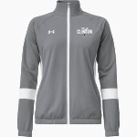 Clinton Dark Horses <span class="pdp-name-mascot">Clinton Dark Horses</span> UA Women's Team Knit Full-Zip Front Thumbnail