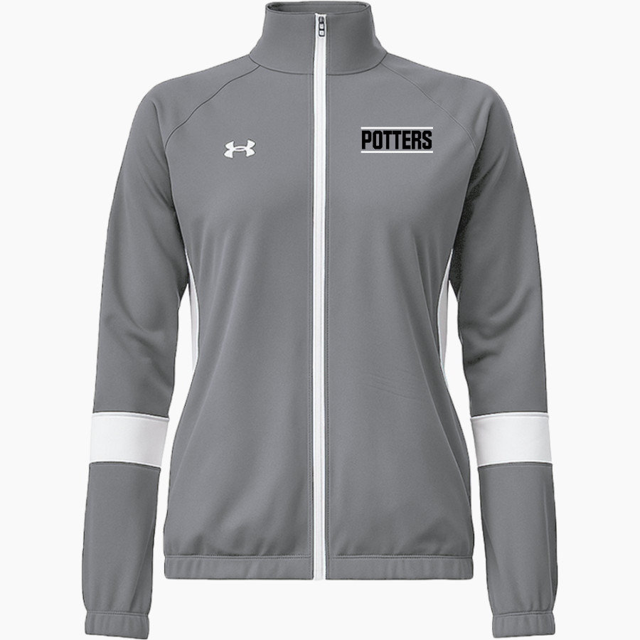 Morton Potters <span class="pdp-name-mascot">Morton Potters</span> UA Women's Team Knit Full-Zip