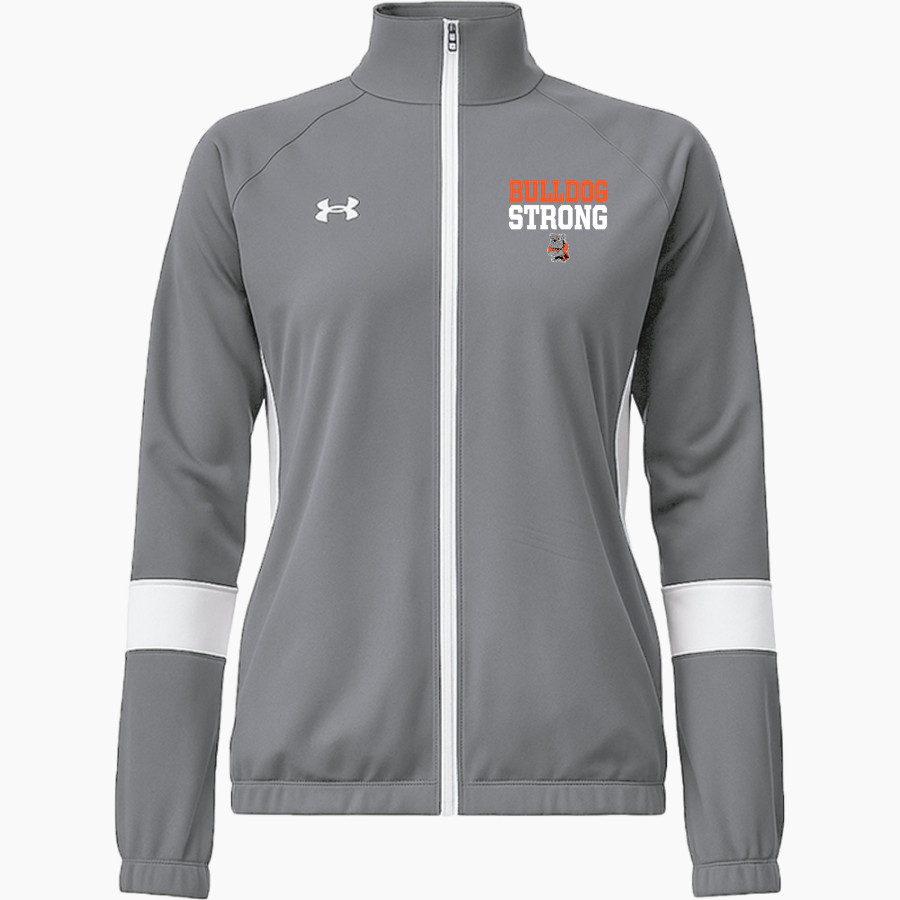 WATERLOO HIGH SCHOOL BULLDOGS <span class="pdp-name-mascot">WATERLOO BULLDOGS</span> UA Women's Team Knit Full-Zip