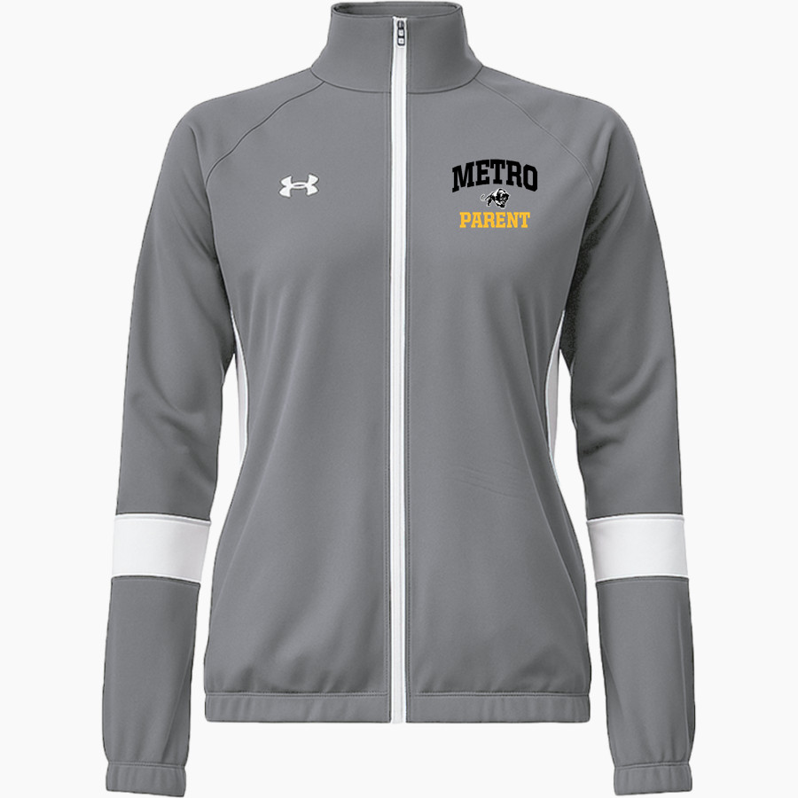 METRO ACADEMIC & CLASSICAL HIGH SCHOOL Online Store <span class="pdp-name-mascot">METRO ACADEMY & CLASSICAL METRO PANTHERS</span> UA Women's Team Knit Full-Zip