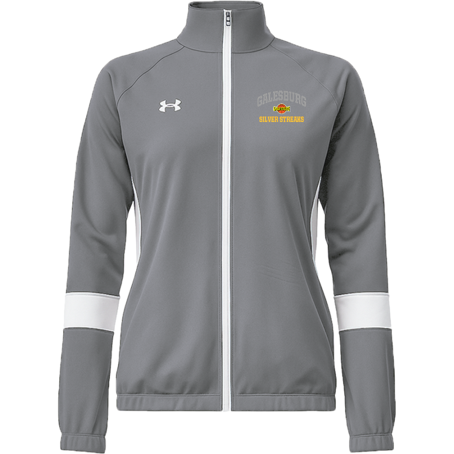 GALESBURG HIGH SCHOOL SILVER STREAKS <span class="pdp-name-mascot">GALESBURG SILVER STREAKS</span> UA Women's Team Knit Full-Zip