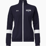STEM Innovation Academy of the Oranges we rise together <span class="pdp-name-mascot">STEM Phoenix</span> UA Women's Team Knit Full-Zip Front Thumbnail